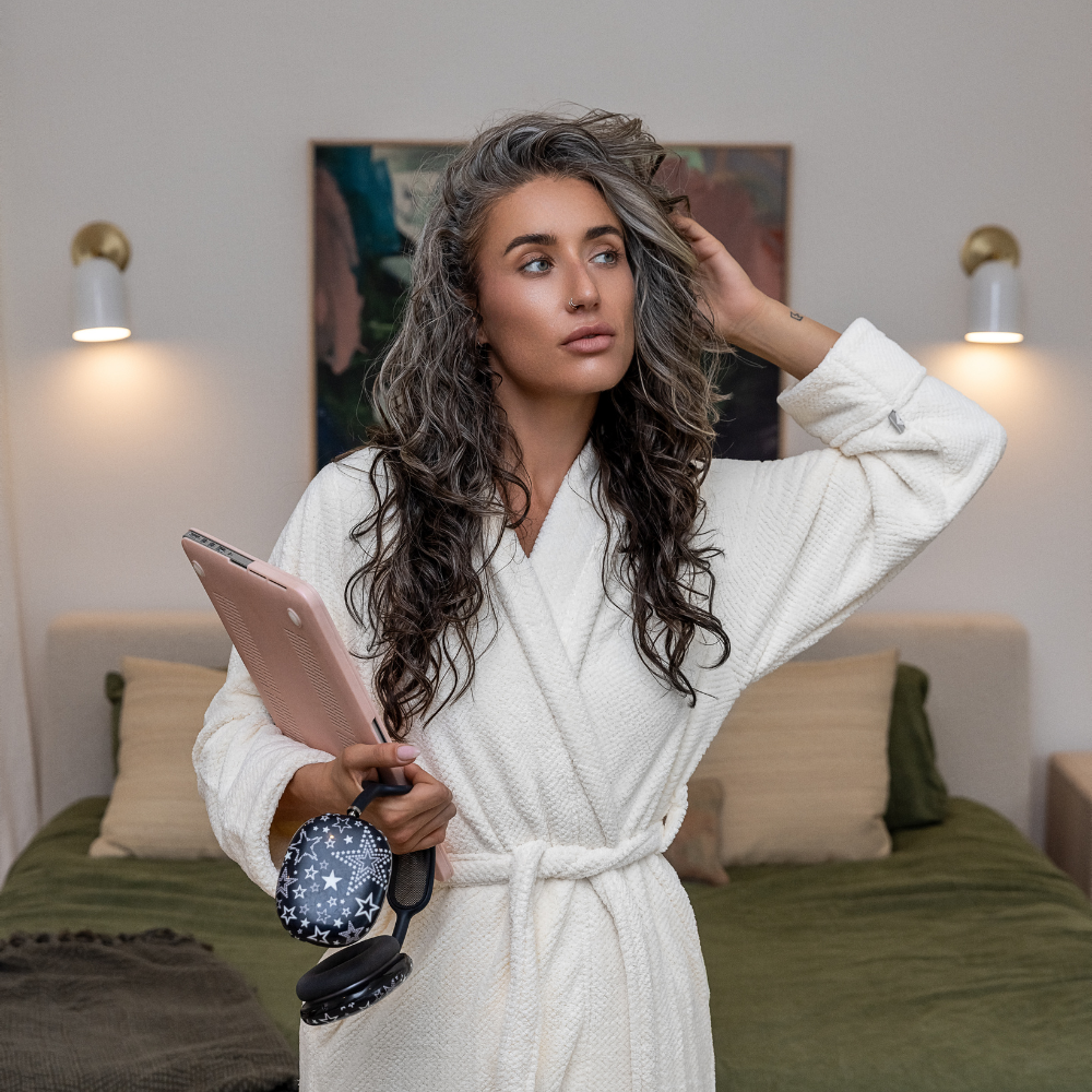The Right Way to Dry Curly Hair, So You're Not Causing Frizz