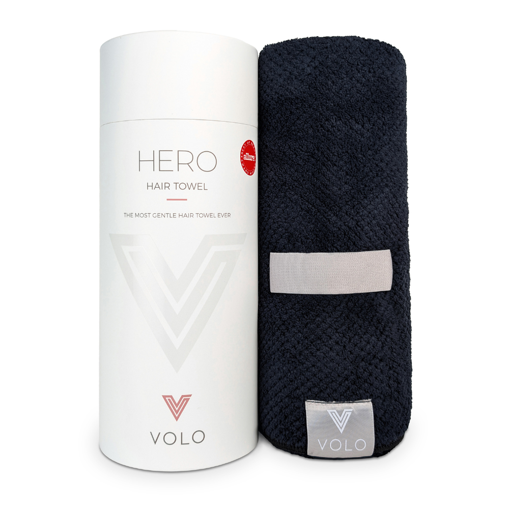 The VOLO Hero Hair Towel Luxe Packaging