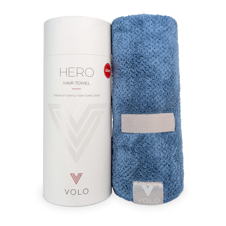 The VOLO Hero Hair Towel Luxe Packaging