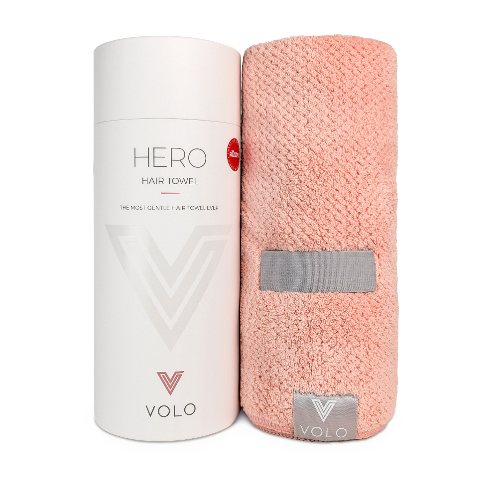 The VOLO Hero Hair Towel Luxe Packaging