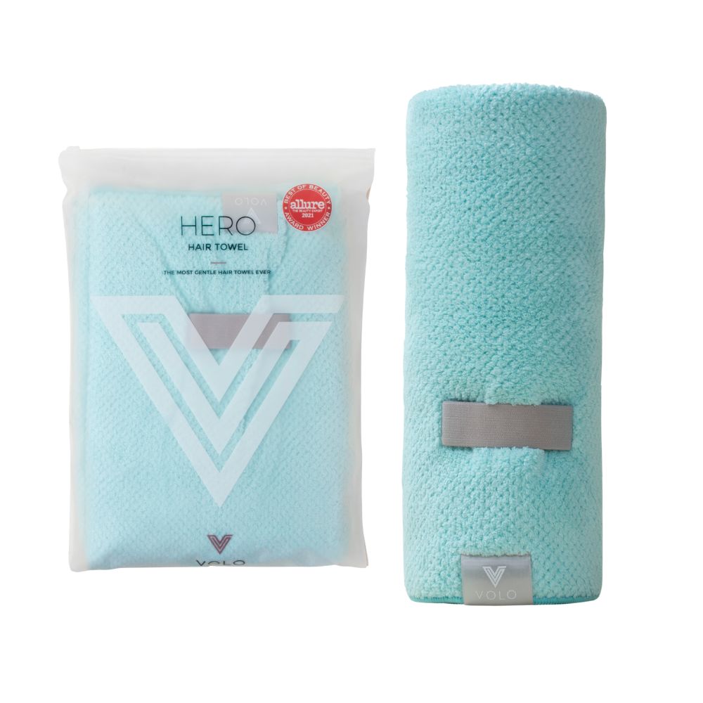 The VOLO Hero Nanoweave® Hair Towel Eco Tote Packaging