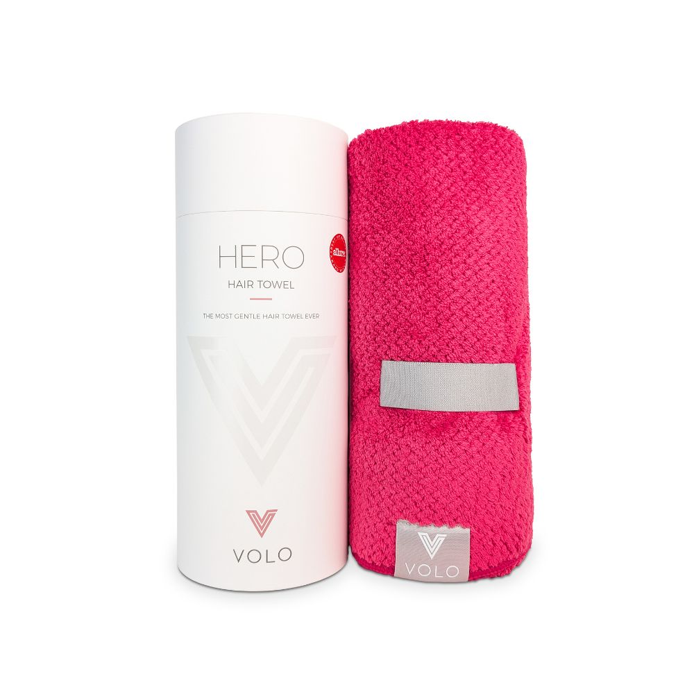 The VOLO Hero Hair Towel Luxe Packaging