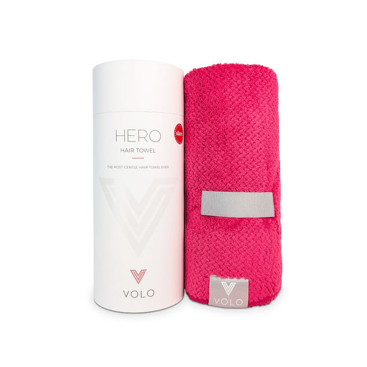 The VOLO Hero Hair Towel Luxe Packaging