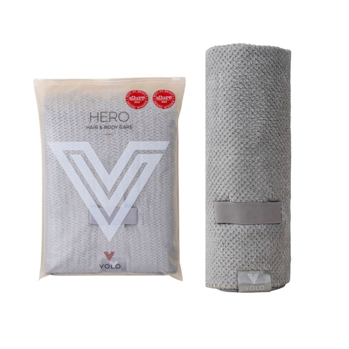 The VOLO Hero Nanoweave® Hair Towel Eco Tote Packaging