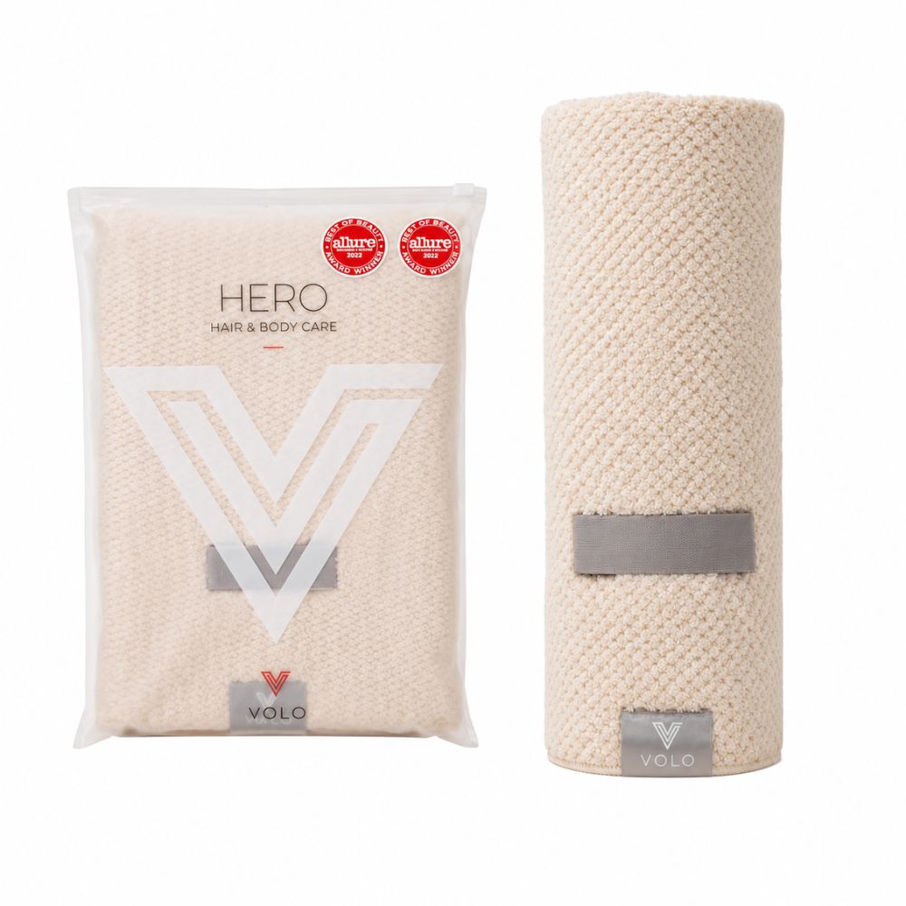 The VOLO Hero Nanoweave® Hair Towel Eco Tote Packaging