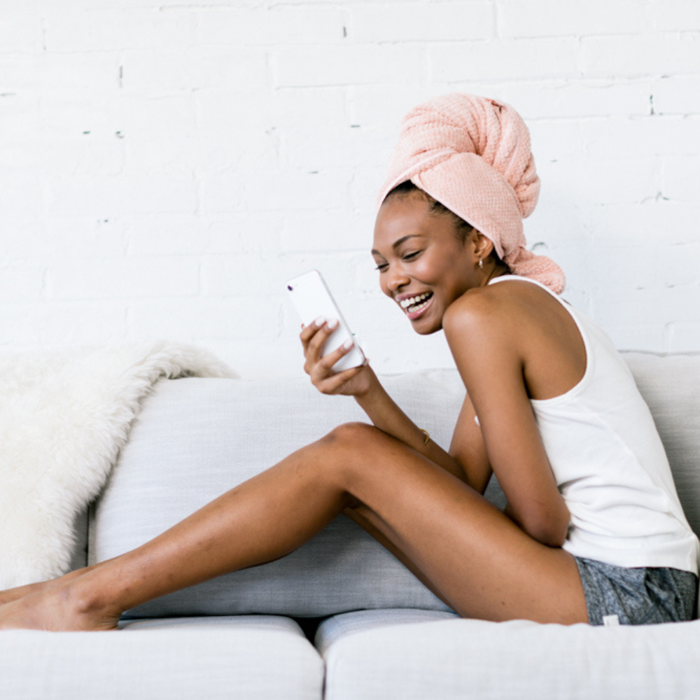 The VOLO Hero Hair Towel Luxe Packaging