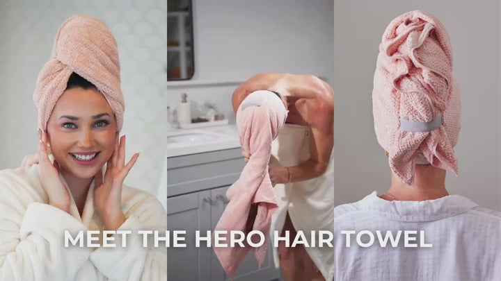 The VOLO Hero Hair Towel Eco Tote Packaging