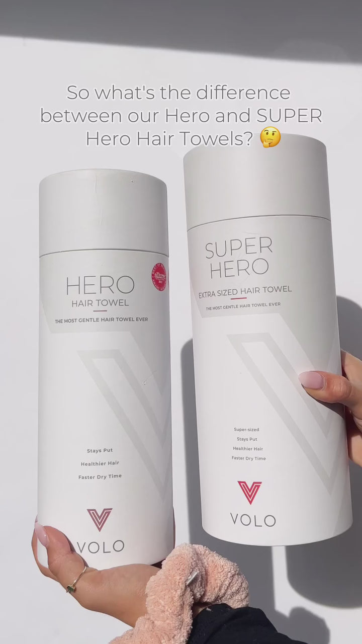 The VOLO Super Hero XL Hair Towel